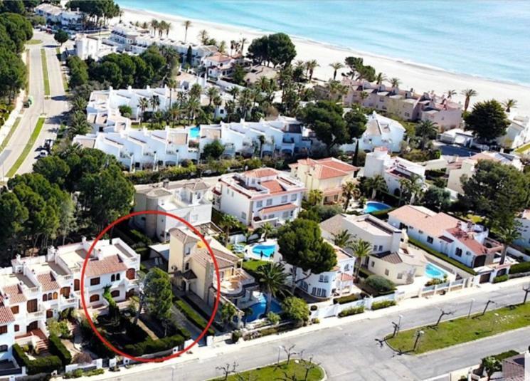 Chalet A 100M De La Playa De Cristal, Pino Alto Villa Hospitalet De L'Infant Esterno foto